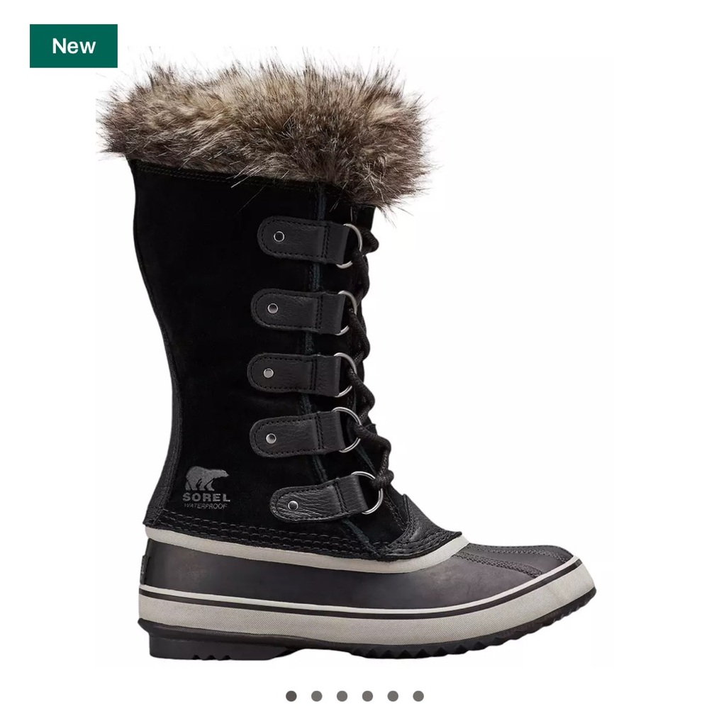 Sorel Women's Black and Gray Winter Boots